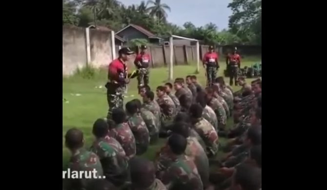 komandan tni doktrin pasukan soal mental baja