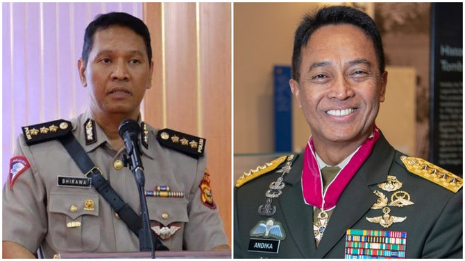 sosok gagah bhirawa braja adik panglima tni andika