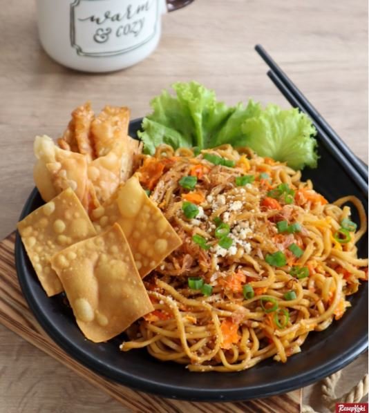 resep mie pedas