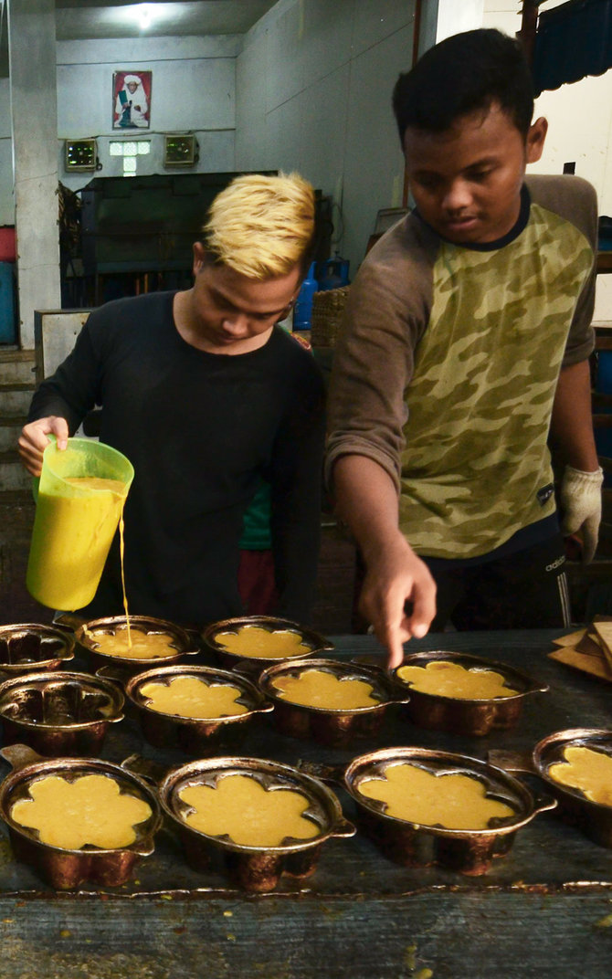 proses pembuatan bingka