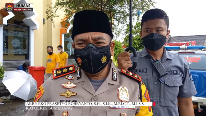 kapolres sumedang akbp eko prasetyo robbyanto