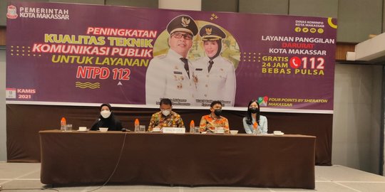 Diskominfo Kota Makassar Gelar Pembekalan NTPD 112 untuk Pelayanan Publik