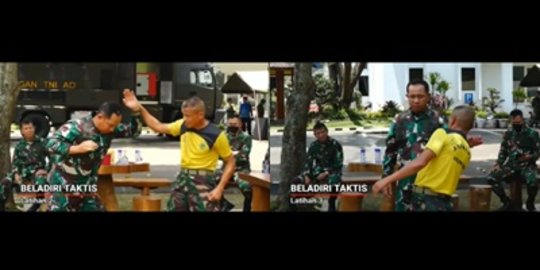 Ketangguhan Pangdam Siliwangi, Ajari Prajurit TNI Bela Diri Demi Pertahankan NKRI