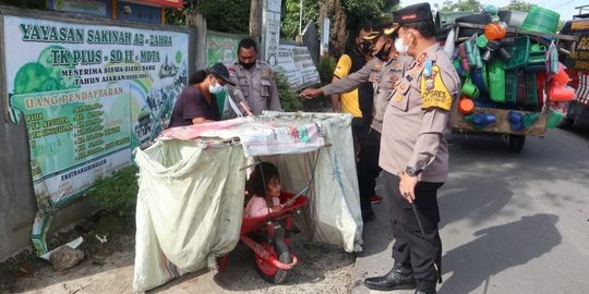 Bertemu Kapolres Batubara, Nasib Keluarga Pemulung Ini bak Tertimpa Durian Runtuh