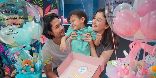 Potret Ulang Tahun Anak Kimberly Ryder dan Edward Akbar, Penampilannya Bikin Gemas