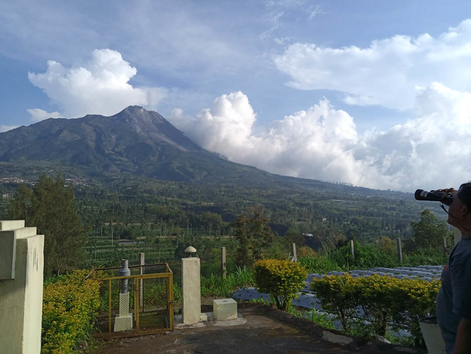 aktifitas gunung merapi