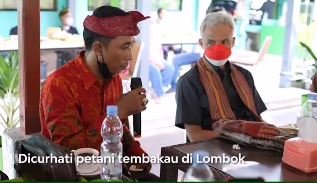 ganjar pranowo di ntb