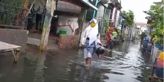 Diteror Banjir Rob Bertahun-Tahun, Warga Kota Semarang Keluhkan Hal Ini