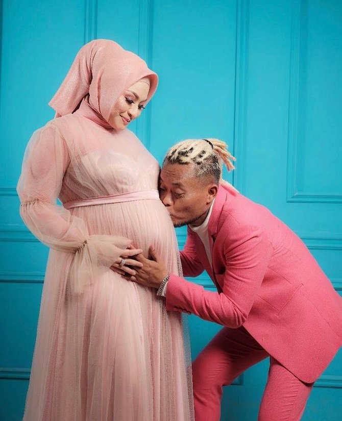 maternity shoot nathalie dan sule