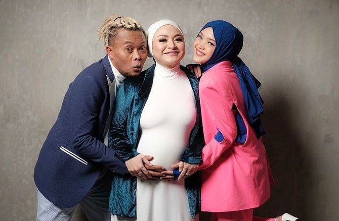 maternity shoot nathalie dan sule