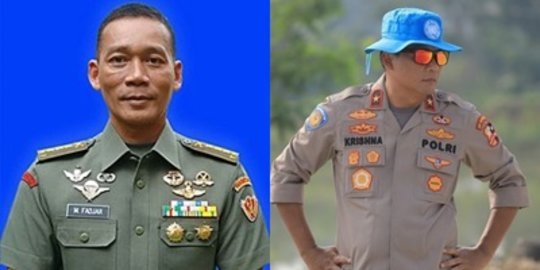 barisan jenderal tni dan polri punya adik jabatan mentereng