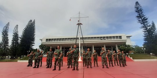 Kunjungan Perdana, Panglima TNI Jenderal Andika Sambangi Mabes TNI AL