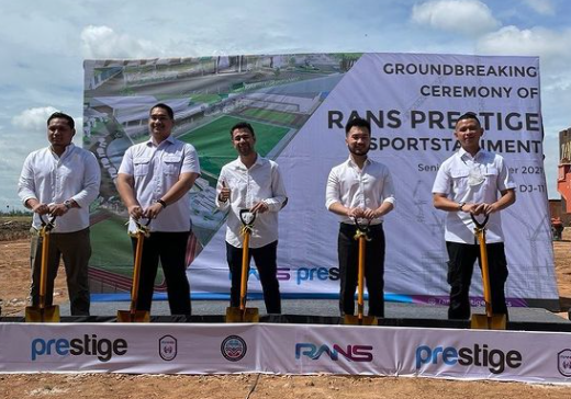 rans prestige sportstainment dibangun raffi ahmad habiskan dana triliunan rupiah