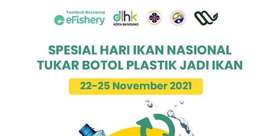 Startup eFishery Kampanye "Tukar Sampah dengan Ikan" di Fishtival 2021