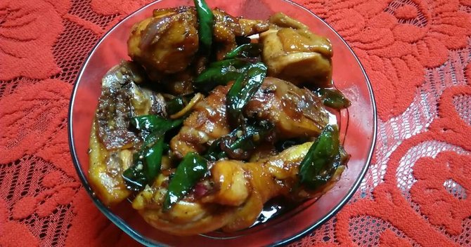 ayam kecap mentega