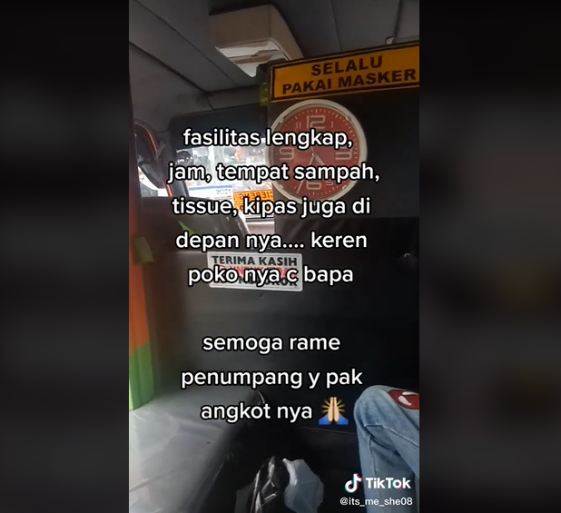 angkot mewah dan bersih di subang