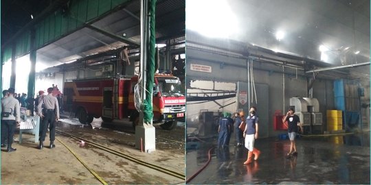 Pabrik Kacang Dua Kelinci di Pati Terbakar, Diduga dari Ruang Pengovenan