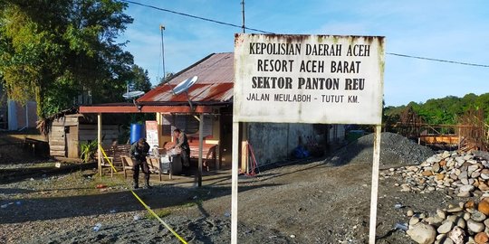 Motif Pelaku Penembakan Pos Polisi di Panton Reu Karena Tambang Ilegal Ditindak