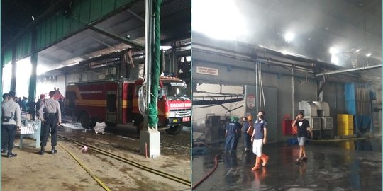 Pabrik Dua Kelinci Terbakar, Kerugian Diperkirakan Capai Rp2 Miliar