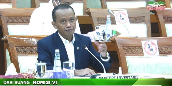 Genjot Realisasi Investasi, Menteri Bahlil Minta Menkeu Tambah Anggaran DAK DPMPTSP