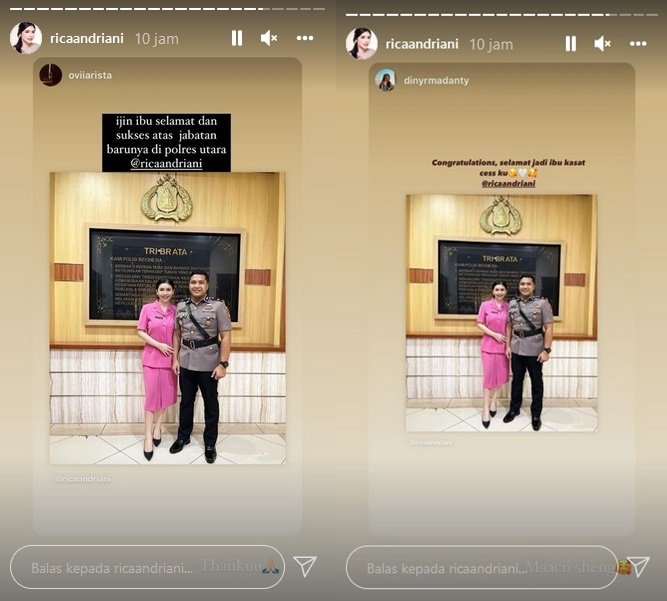 kompol fachrul sudiana dan rica andriani