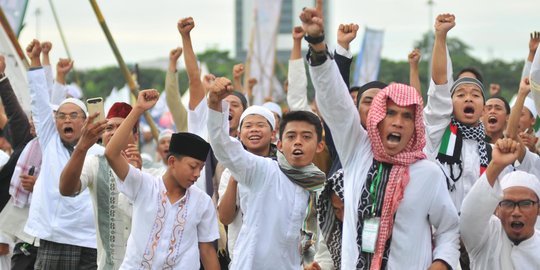 Polisi Antisipasi Reuni 212 di Patung Kuda Jakarta