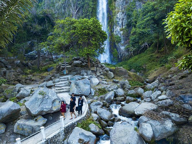 ada objek wisata alam dan sejarah ini pesona desa wisata tipang di humbahas