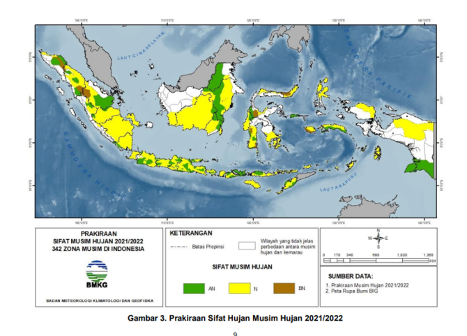 cuaca hujan 2021 2022