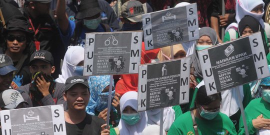 Besok, Ribuan Buruh Gelar Demo di Jakarta dan Bandung Tolak Kenaikan UMP 2022