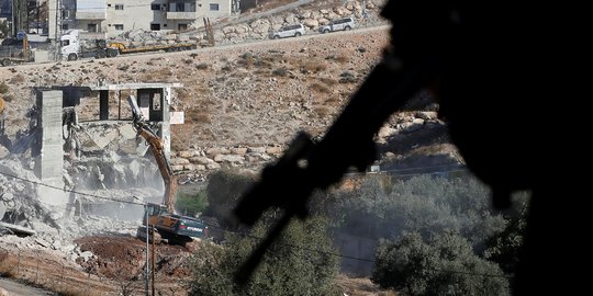 Lagi, Israel Hancurkan Permukiman Warga Palestina