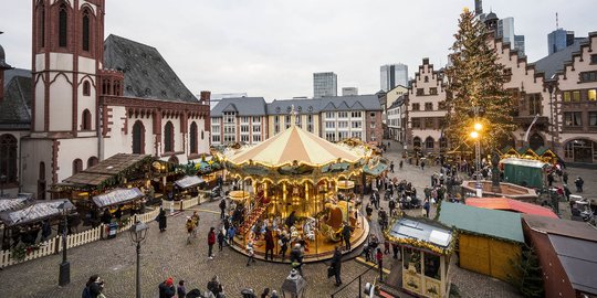 Semarak Pasar Natal Jerman di Tengah Lonjakan Covid-19