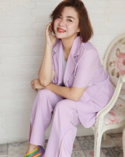 vicky shu potong rambut