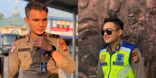 Potret Polisi Ganteng Bripda Ranggy, Lesung Pipi & Senyumannya Bikin Klepek-Klepek