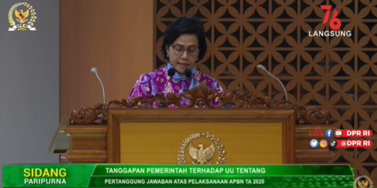 Pesan Menkeu Sri Mulyani ke Obligor BLBI: Tak Membayar Utang Perbuatan Zalim