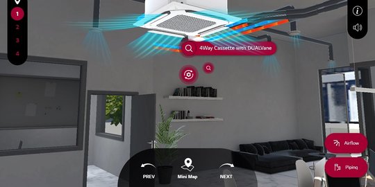 LG Perkenalkan Showroom Virtual, Incar Publik Lebih Luas untuk Solusi Tata Udara