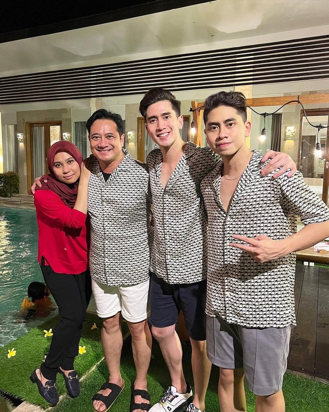 kejutan verrell bramasta di momen ultah sang ayah