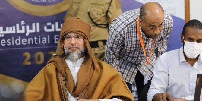 KPU Libya Diskualifikasi Putra Muammar Kadafi sebagai Capres