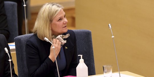 Ini PM Perempuan Pertama Swedia yang Mundur Setelah Beberapa Jam Menjabat