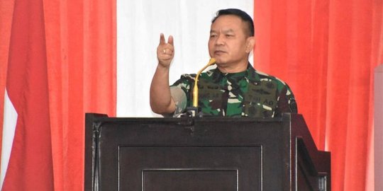 Pesan Tegas Jenderal TNI Dudung: KKB Bukan Musuh Jangan Berpikir Membunuhnya!