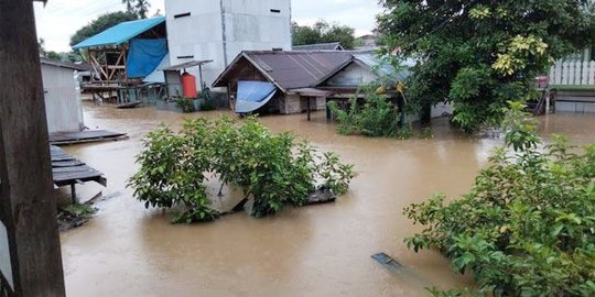 Ratusan Rumah di Pedalaman Barito Utara Terendam Banjir