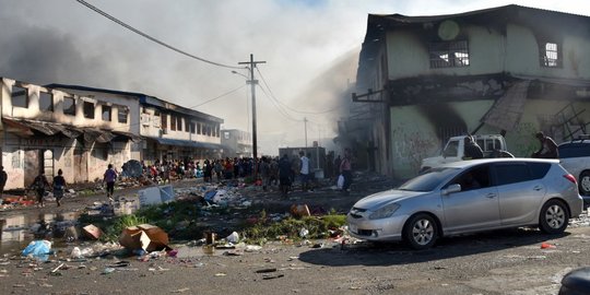 Kerusuhan Pecah di Kepulauan Solomon