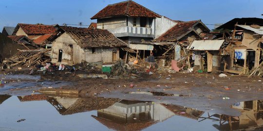 Banjir Bandang di Garut, Rumah Warga Hanyut