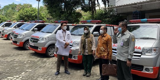 Sejumlah Ambulans Didonasikan untuk Bantu Penanganan Covid-19 di Daerah Terpencil