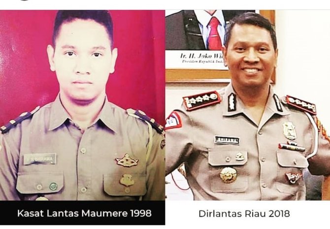 potret bhirawa adik panglima jenderal tni andika