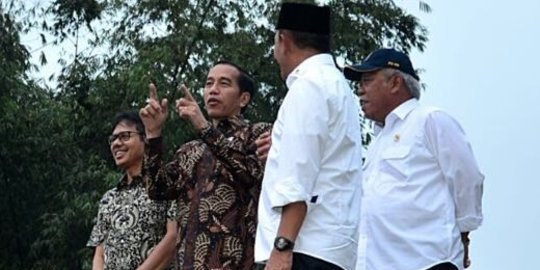 Kunjungan ke Jatim, Jokowi Resmikan Bendungan dan Tanam Padi di Trenggalek