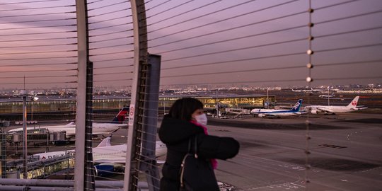 Suasana Bandara Jepang Jelang Larangan Masuk Warga Asing