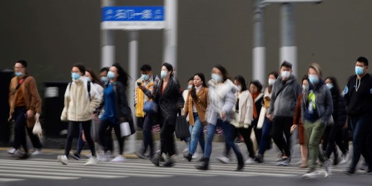 Shanghai Perketat Pembatasan Akibat Temuan Kasus Baru Covid-19