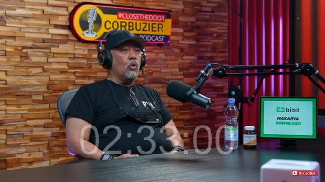 indro diundang di podcast deddy corbuzier