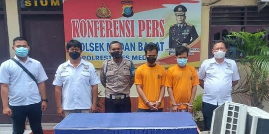 Beraksi di Indekos, 2 Pencuri Ditangkap Saat Bawa AC Hasil Curian