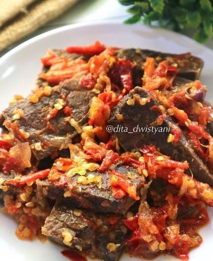 5 resep paru balado dengan cita rasa pedas nampol lezat dan mudah dibuat